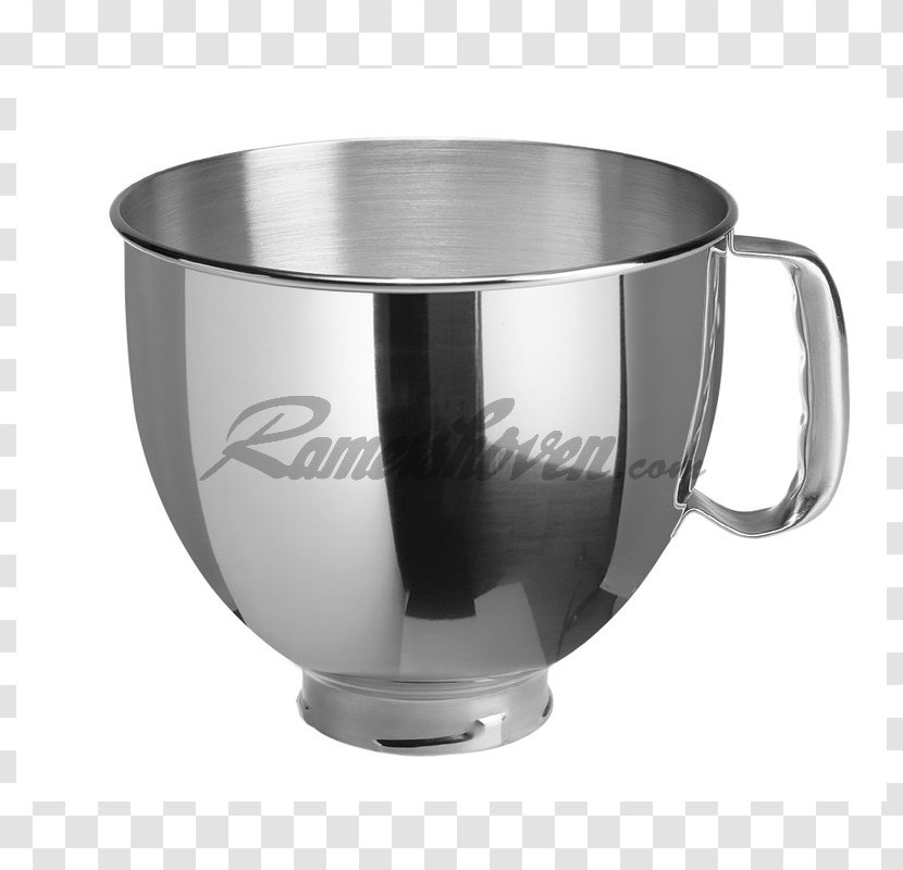 KitchenAid Artisan Design KSM155GB Mixer Bowl Platinum Collection KSM175 - Serveware - Kitchen Transparent PNG