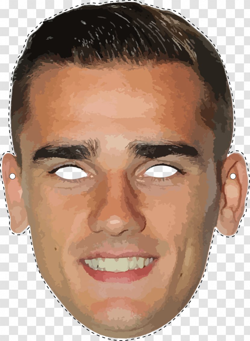 Antoine Griezmann France National Football Team Atlético Madrid UEFA Euro 2016 Mask - Forehead Transparent PNG