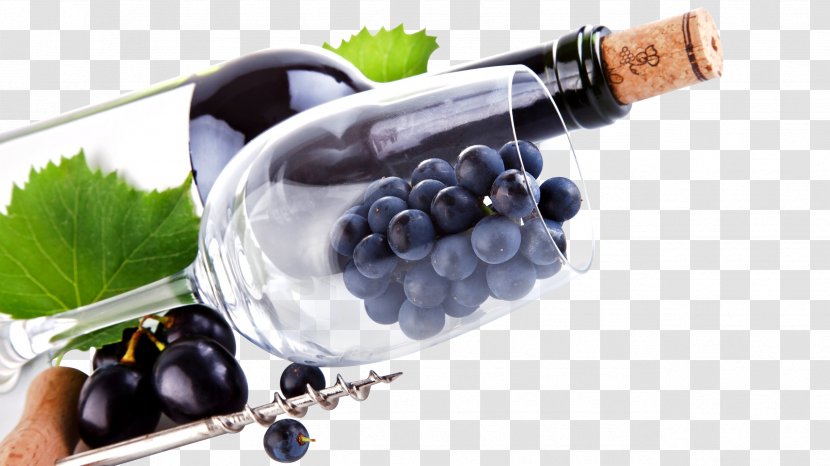 Red Wine White Common Grape Vine Bovale - Plant - Related Supplies Transparent PNG