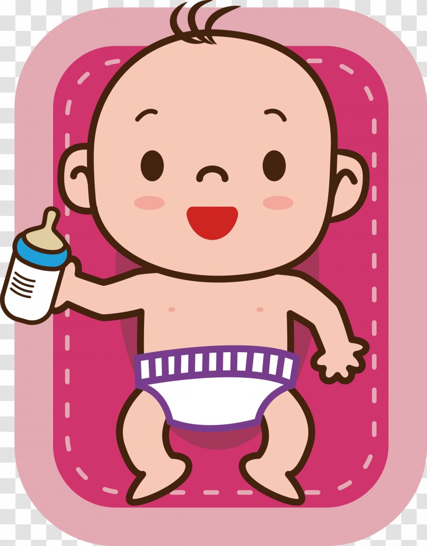 Euclidean Vector Icon - Flower - Cute Baby Milk Material Transparent PNG