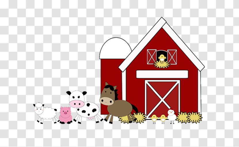 Farm Barn Pen Livestock Clip Art - Text Transparent PNG