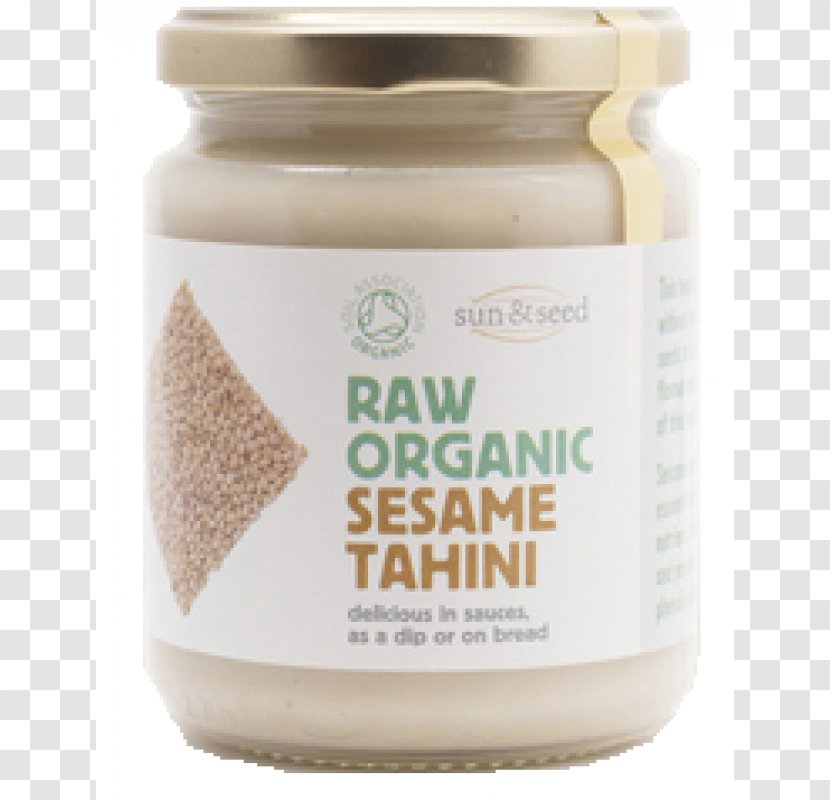 Organic Food Tahini Sesame Sunflower Seed - Butter Transparent PNG