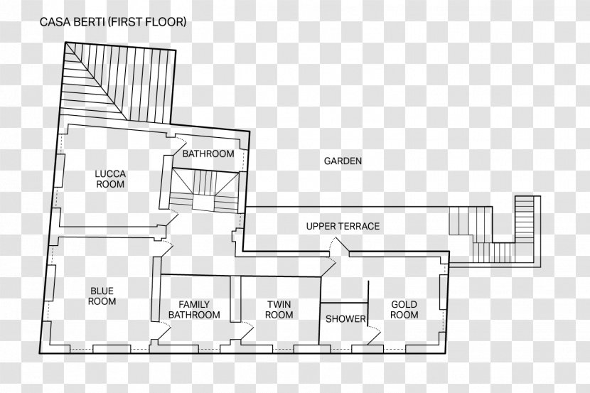 Floor Plan Architecture Brand - Black And White - Design Transparent PNG