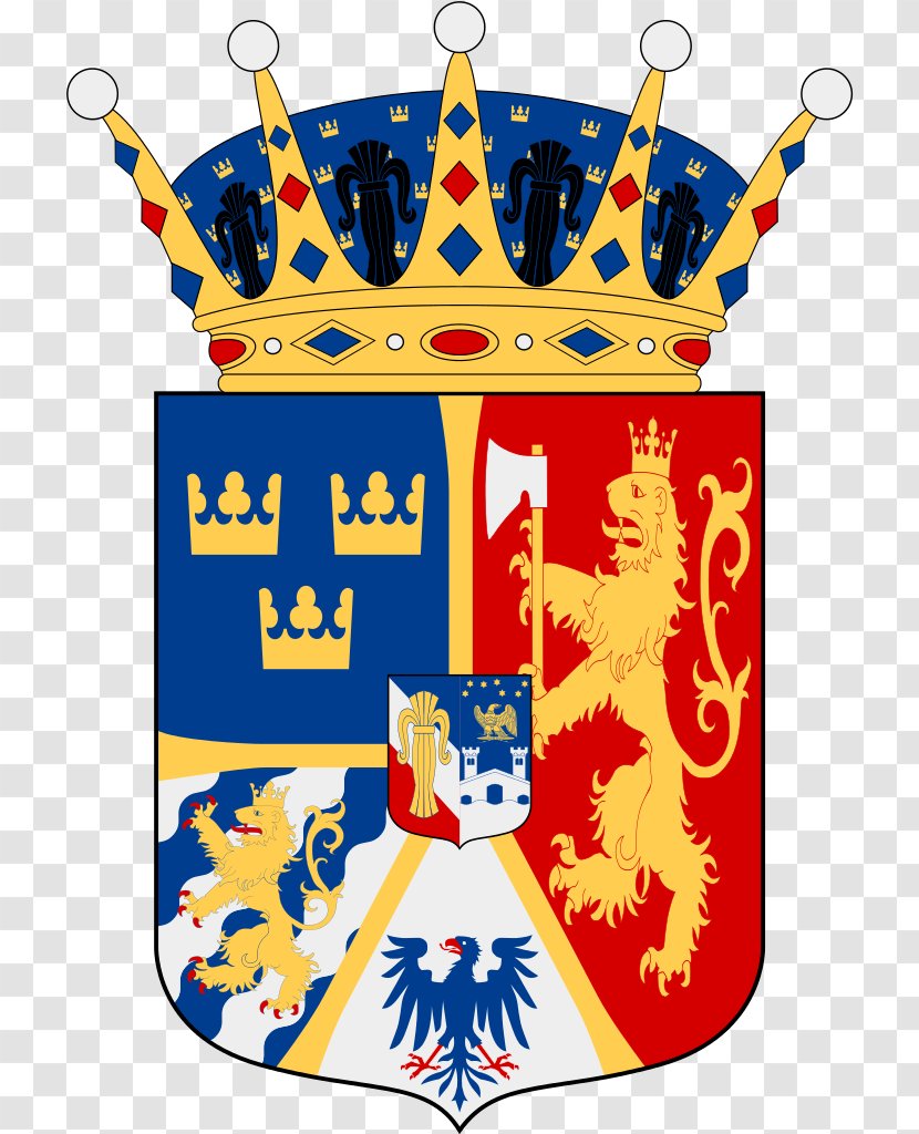 Wedding Of Victoria, Crown Princess Sweden, And Daniel Westling Coat Arms Sweden Swedish Royal Family - Recreation Transparent PNG