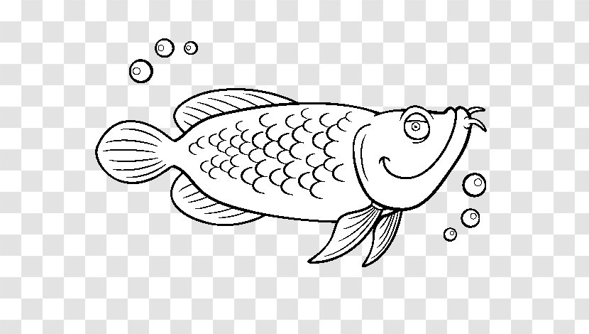 Coloring Book Illustration Call Of Duty Drawing Fish - White Transparent PNG