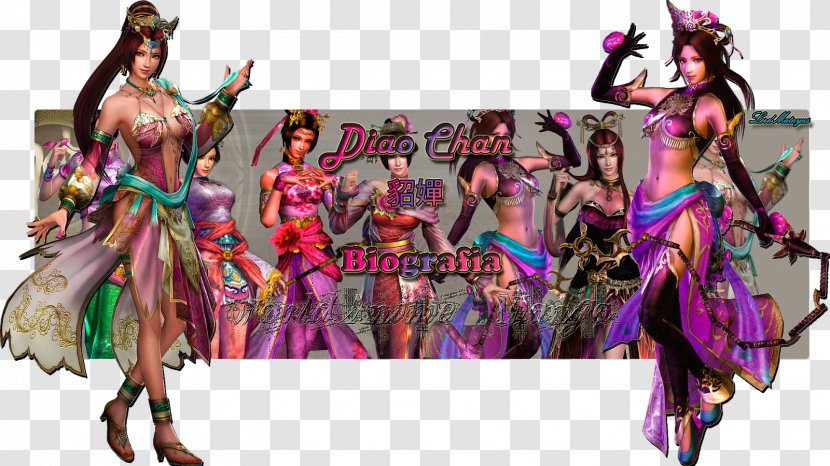 Diaochan Dynasty Warriors 8 Four Beauties Koei Tecmo Games Costume - Watercolor - Sin Chan Transparent PNG