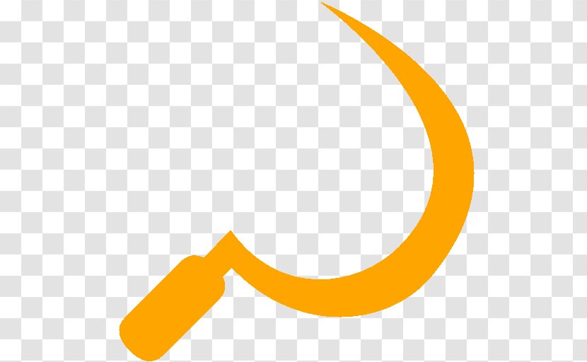 Brand Yellow Clip Art - Orange - Sickle Transparent PNG