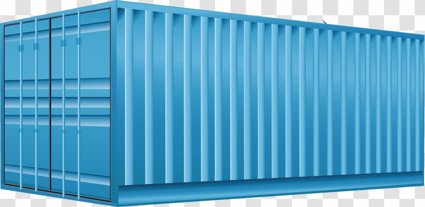 Logistics Truck Cargo Intermodal Container - Transport - Vector Element Transparent PNG
