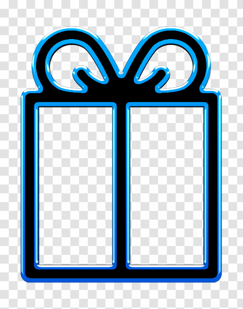 Gift Box With A Bow Icon Icon Bow Icon Transparent PNG