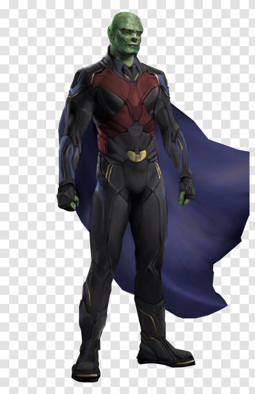 Martian Manhunter Batman Superman Superhero - Figurine Transparent PNG