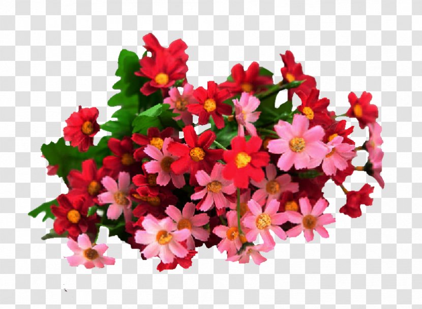 Cut Flowers Vervain Floral Design Artificial Flower - Pink Transparent PNG