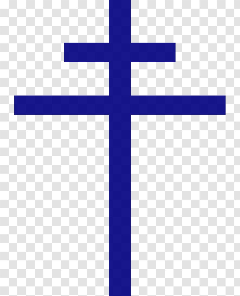 Patriarchal Cross Christian Variants Of Lorraine - Celtic - Images Religious Crosses Transparent PNG