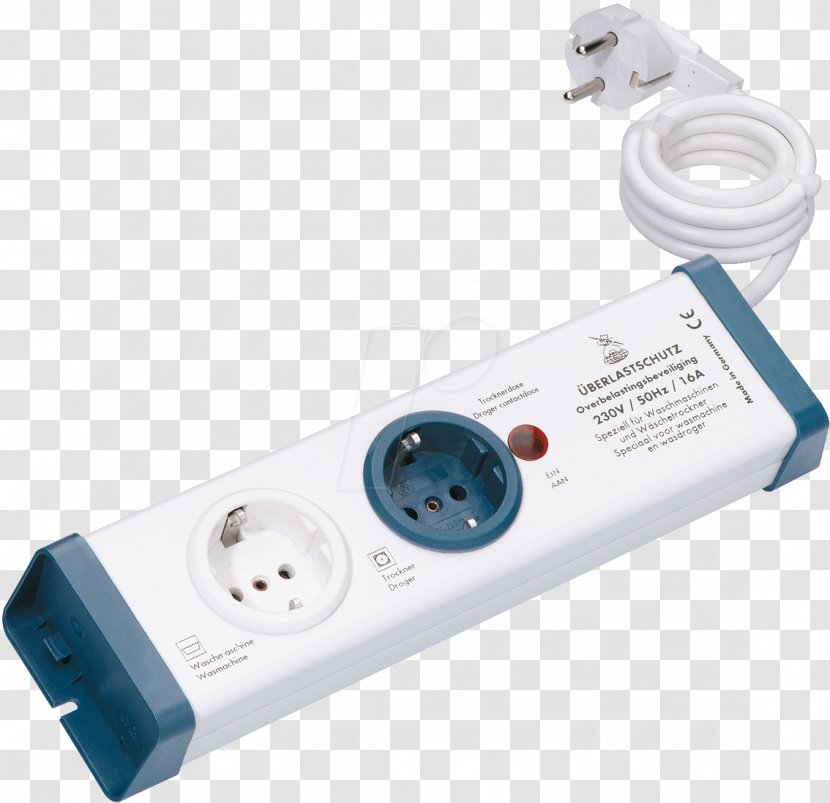 Power Strips & Surge Suppressors AC Plugs And Sockets Residual-current Device Schuko Electrical Switches - Schutzkontakt - Slave Transparent PNG