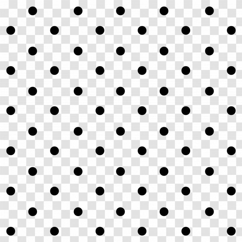 Polka Dot Template Wallpaper - Monochrome Photography - Black Transparent PNG