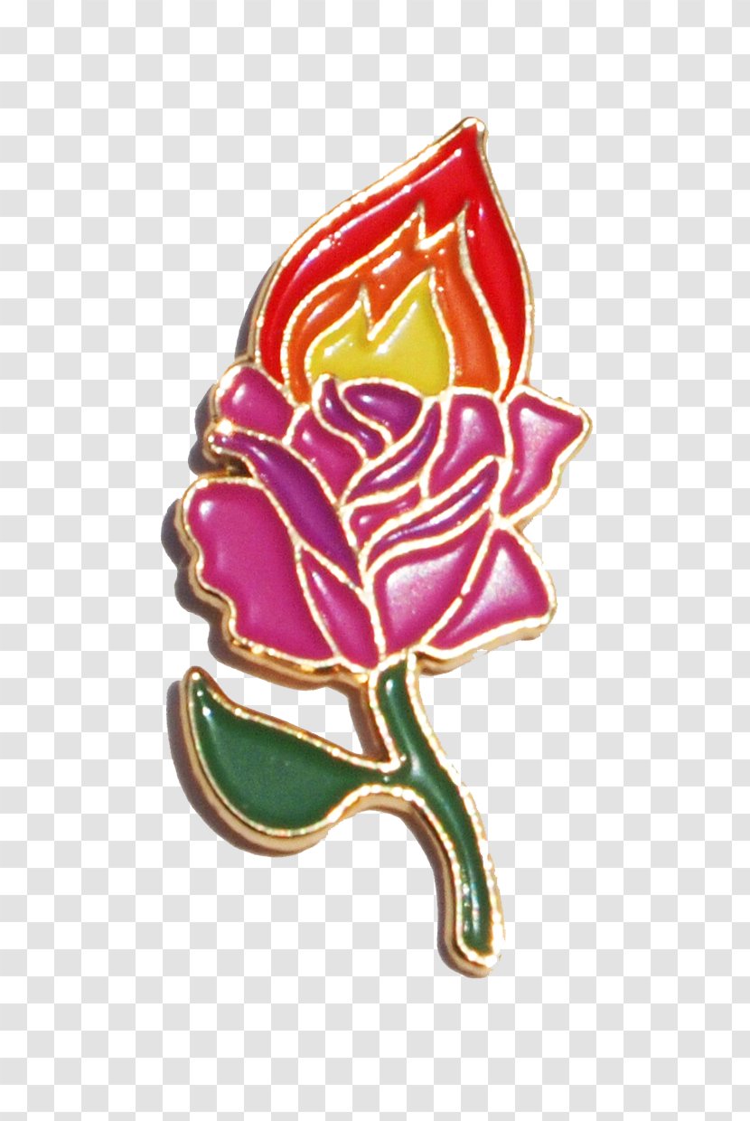 Lapel Pin Jewellery Rose Brooch - Flowering Plant - Online Store Transparent PNG