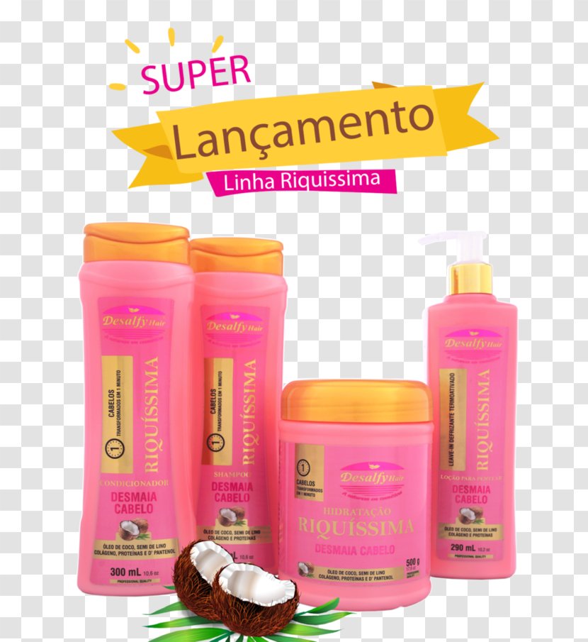 Lotion Cabelo Desalfy Cosméticos Beauty Parlour Hair Iron - Skin Care - Desmaia Transparent PNG