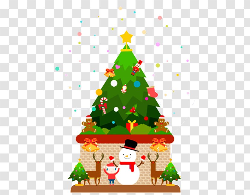 Christmas Tree Ornament Illustration - Royaltyfree Transparent PNG