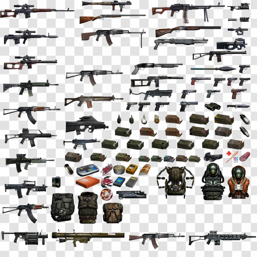 S.T.A.L.K.E.R.: Shadow Of Chernobyl Clear Sky Call Pripyat Weapon Firearm - Stalker - Weapons Transparent PNG