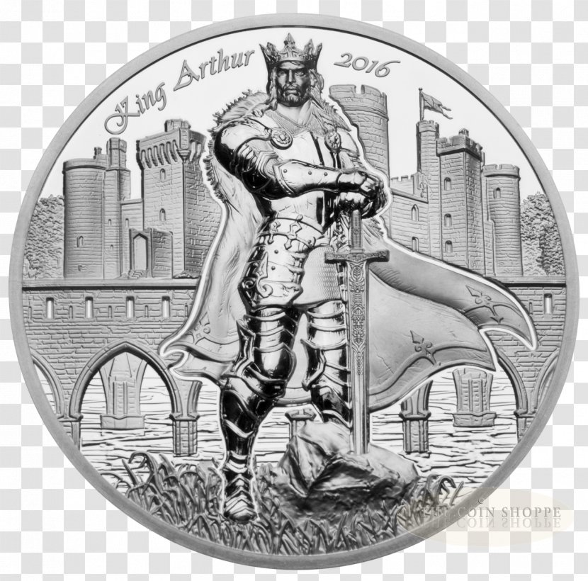 King Arthur Guinevere Coin Camelot Round Table - History - KING ARTHUR Transparent PNG