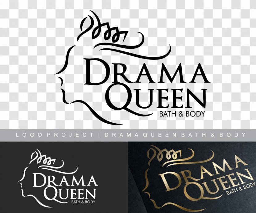 Logo Drama Brand - Calligraphy - Design Transparent PNG