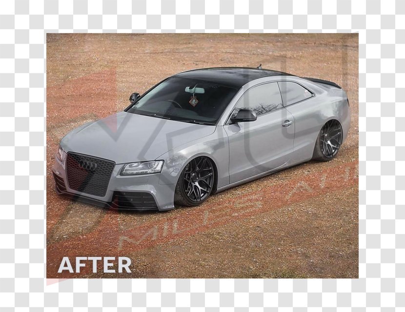 Audi A5 Mid-size Car Alloy Wheel Bumper - Mid Size Transparent PNG