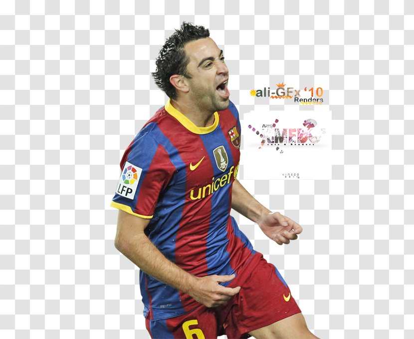 Xavi FC Barcelona Spain National Football Team Player - Andres Iniesta - Fc Transparent PNG