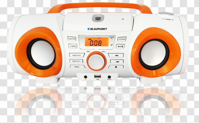 BLAUPUNKT BB 20BT Radio Recorder Boombox Audio Transparent PNG