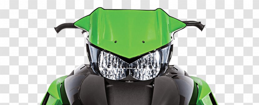 Snowmobile Yamaha Motor Company Motorcycle Scooter Arctic Cat - Green Transparent PNG