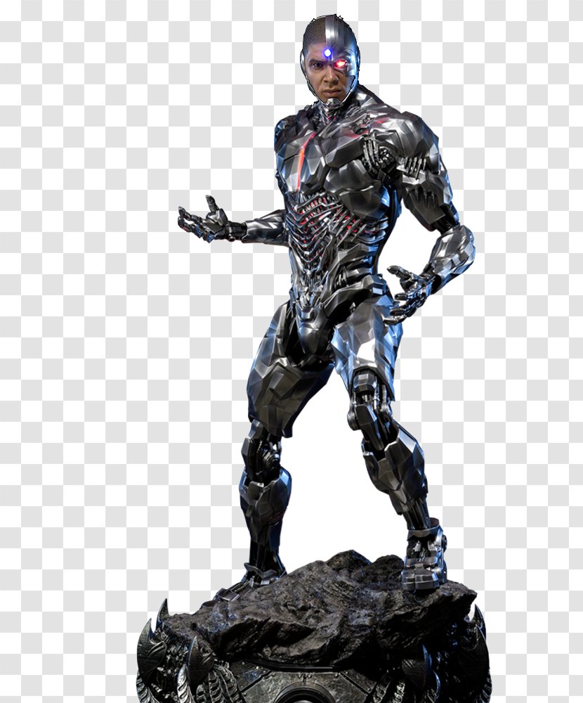 Cyborg Wonder Woman Deadman Flash Batman - Figurine Transparent PNG