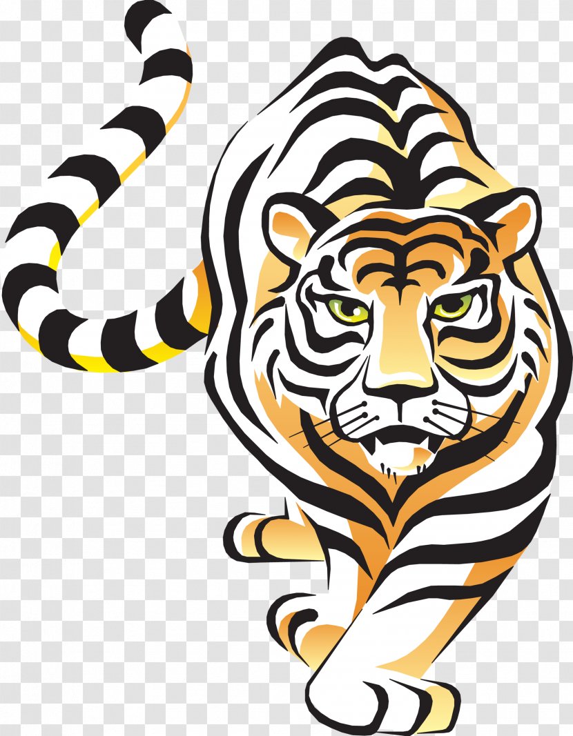 Clip Art - Bengal Tiger Transparent PNG