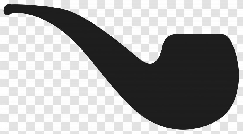 Black And White Design Brand Font - Finger - Movember Pipe Clipart Image Transparent PNG