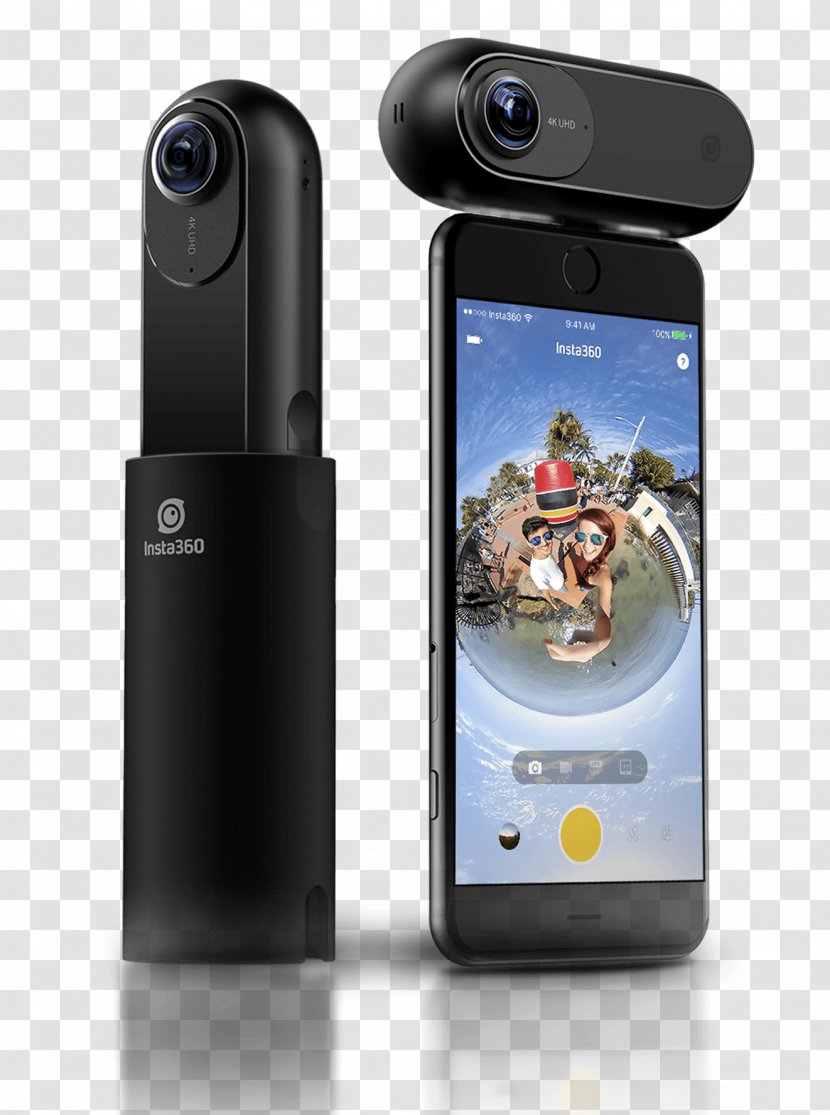 Insta360 ONE Camera 4K Resolution Immersive Video - Vr Photography Transparent PNG