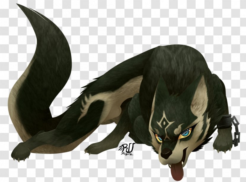 Cat Gray Wolf Snout Claw Midna - Like Mammal - Furry Transparent PNG