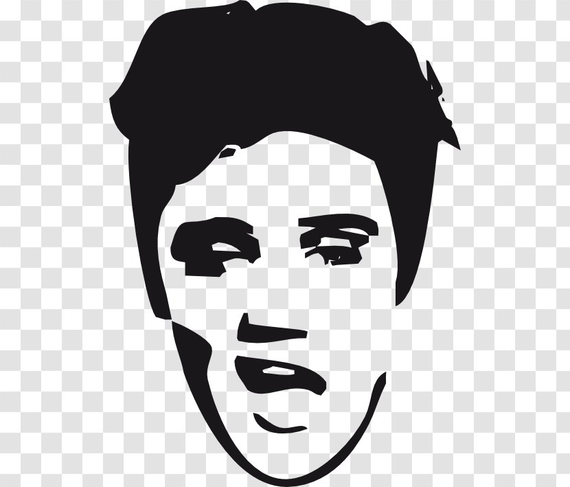 Elvis Presley Cartoon Caricature Clip Art - Frame Transparent PNG