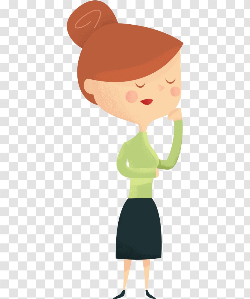 Business Cartoon - Smile - Style Transparent PNG
