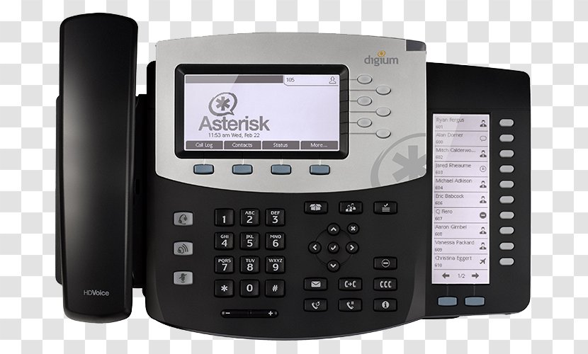 Asterisk VoIP Phone Digium Telephone Softphone - Electronics - Ip Pbx Transparent PNG
