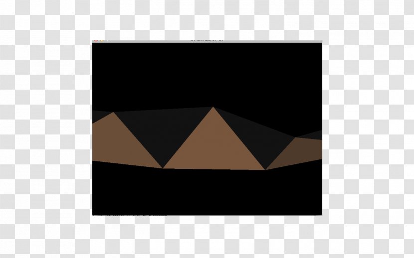 Triangle Brand - Black M - Floating Transparent PNG