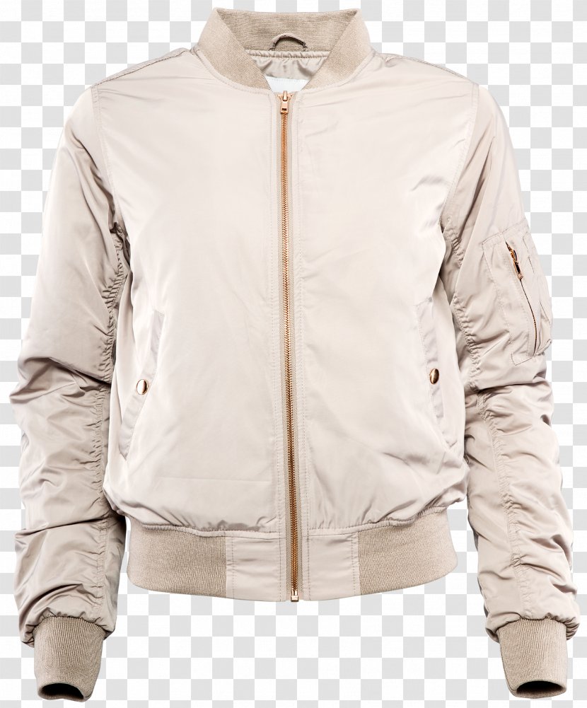 Leather Jacket Sleeve Beige Transparent PNG