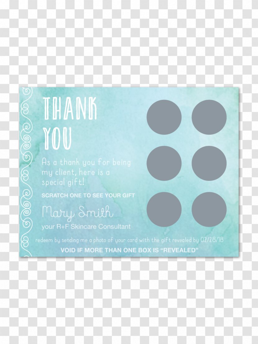 Paper Gift Card Birthday Holiday - Watercolor Painting - Scratch Transparent PNG