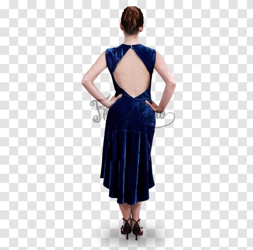 Cocktail Dress Shoulder Velvet Transparent PNG