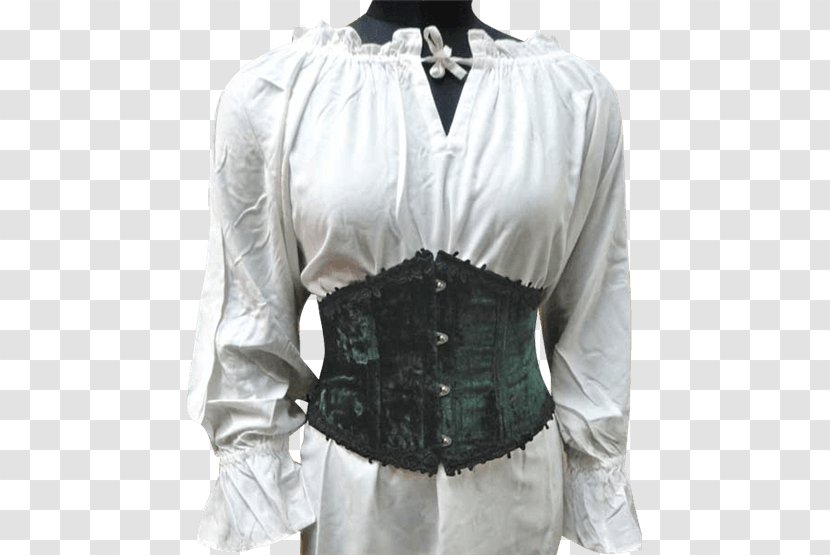 Blouse Corset Bodice Clothing Shirt - Waist Transparent PNG