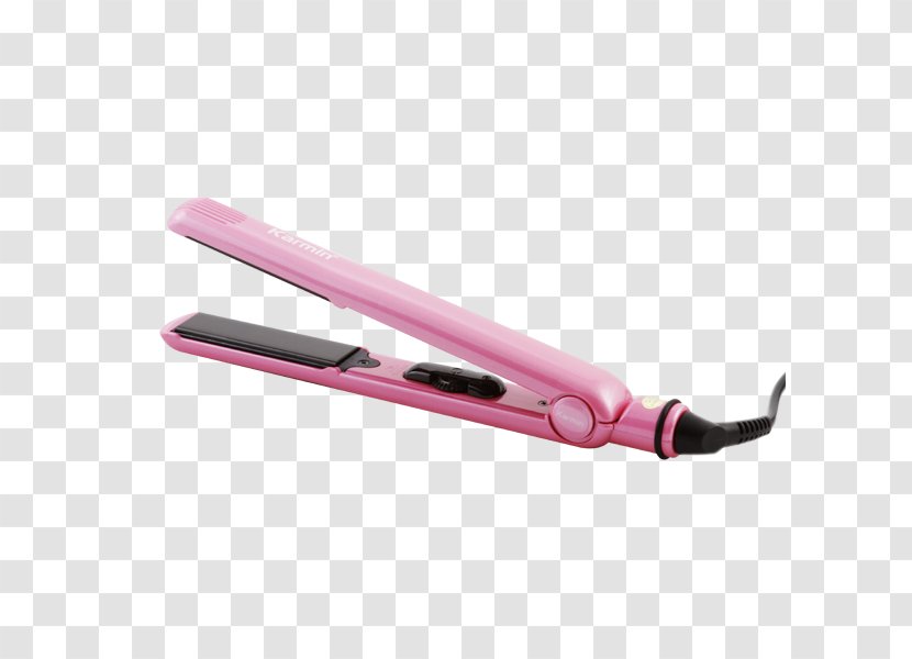 Hair Iron Pink M - Design Transparent PNG