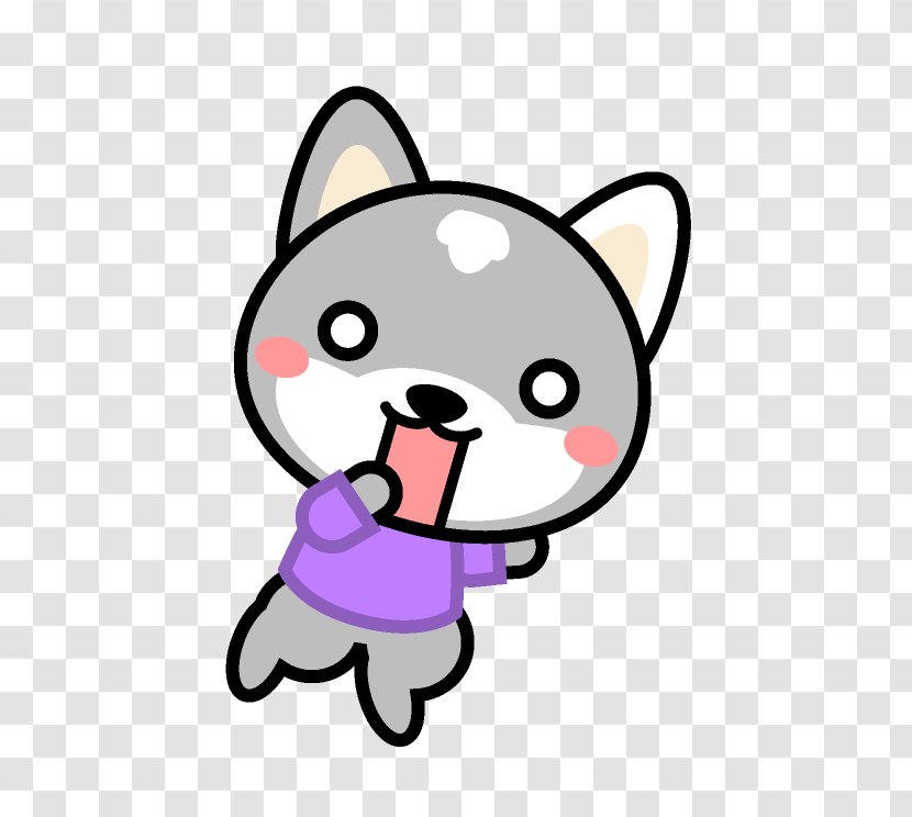 Whiskers Cat Illustration Shiba Inu Clip Art - White - 2018 Adorable Dogs Transparent PNG