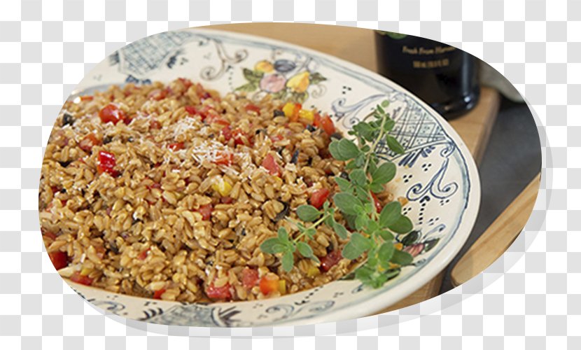 Fried Rice Vegetarian Cuisine Focaccia Picadillo Stuffing - Salad Transparent PNG