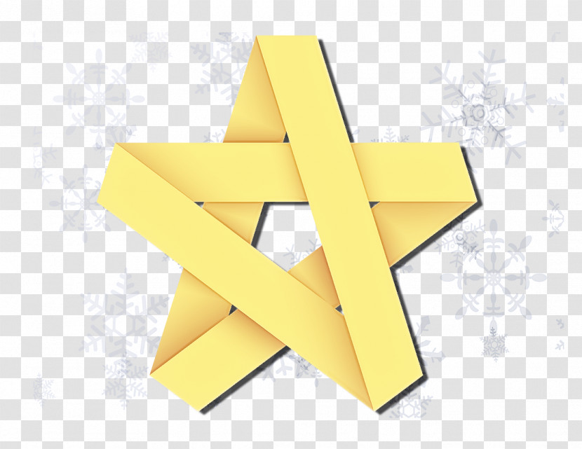Yellow Material Property Symbol Cross Transparent PNG