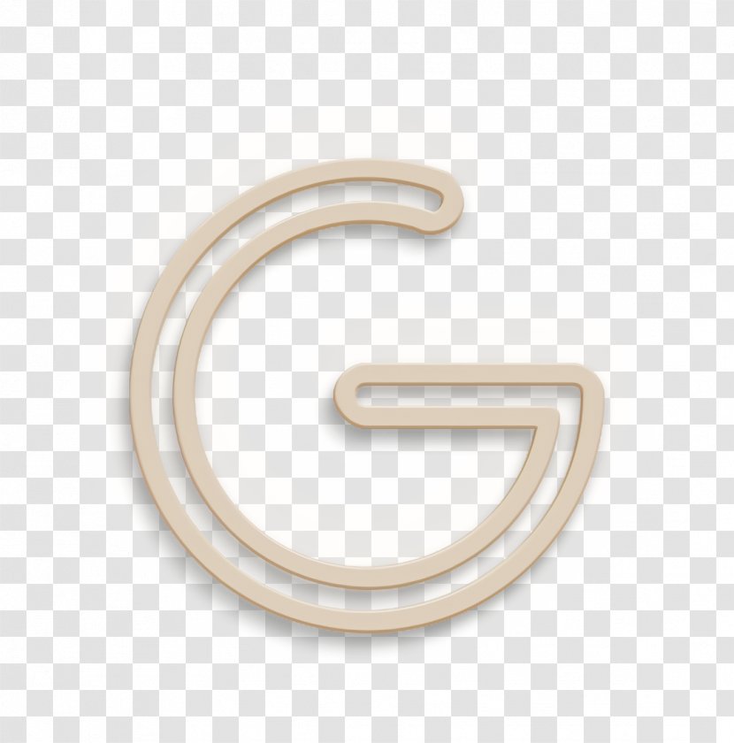 Googla Icon Google Social Media - Number - Metal Transparent PNG