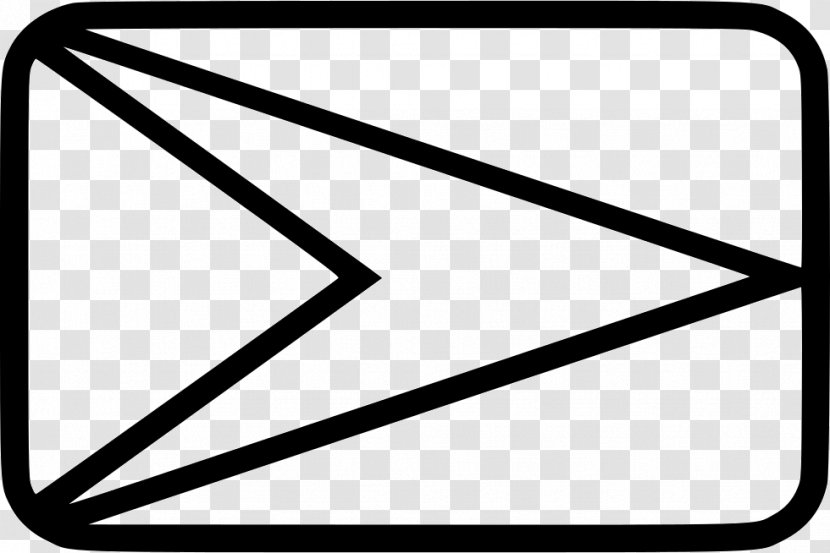 Triangle Line Black Product Design - Angle Transparent PNG