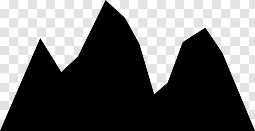 Triangle Black & White - Stock Photography - M Point SilhouetteMountain Download Transparent PNG
