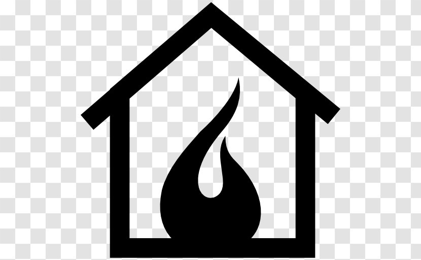 Central Heating Symbol - Black And White Transparent PNG