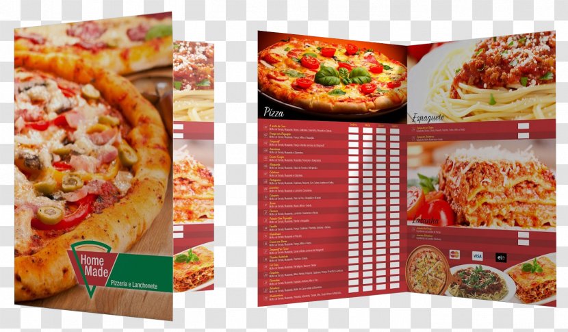Sicilian Pizza Menu Fast Food Restaurant - Pepperoni Transparent PNG